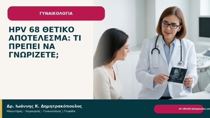 HPV 68 θετικό αποτέλεσμα: τι πρέπει να γνωρίζετε; HPV 68 θετικό αποτέλεσμα: τι πρέπει να γνωρίζετε; - Δρ. Ιωάννης Κ. Δημητρακόπουλος