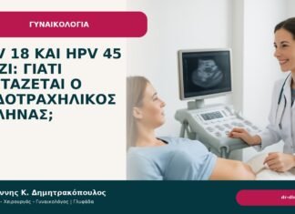 HPV 18 και HPV 45 μαζί: γιατί εξετάζεται ο ενδοτραχηλικός σωλήνας; HPV 18 και HPV 45 μαζί: γιατί εξετάζεται ο ενδοτραχηλικός σωλήνας; - Δρ. Ιωάννης Κ. Δημητρακόπουλος