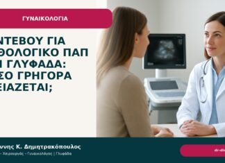 Ραντεβού για παθολογικό Παπ στη Γλυφάδα: πόσο γρήγορα χρειάζεται; Ραντεβού για παθολογικό Παπ στη Γλυφάδα: πόσο γρήγορα χρειάζεται; - Δρ. Ιωάννης Κ. Δημητρακόπουλος