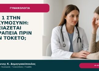 CIN 1 στην εγκυμοσύνη: χρειάζεται θεραπεία πριν τον τοκετό; - Δρ. Ιωάννης Κ. Δημητρακόπουλος