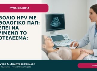 Εμβόλιο HPV με παθολογικό Παπ: πρέπει να περιμένω το αποτέλεσμα; - Δρ. Ιωάννης Κ. Δημητρακόπουλος