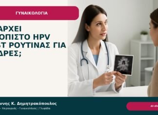 Υπάρχει αξιόπιστο HPV test ρουτίνας για άνδρες; - Δρ. Ιωάννης Κ. Δημητρακόπουλος