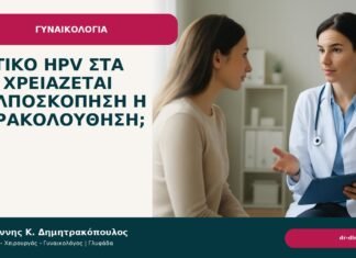 Θετικό HPV στα 20: χρειάζεται κολποσκόπηση ή παρακολούθηση; Θετικό HPV στα 20: χρειάζεται κολποσκόπηση ή παρακολούθηση; - Δρ. Ιωάννης Κ. Δημητρακόπουλος