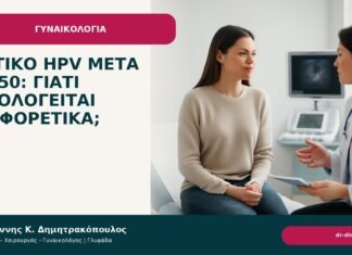 Θετικό HPV μετά τα 50: γιατί αξιολογείται διαφορετικά; Θετικό HPV μετά τα 50: γιατί αξιολογείται διαφορετικά; - Δρ. Ιωάννης Κ. Δημητρακόπουλος