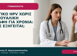 Θετικό HPV χωρίς σεξουαλική επαφή για χρόνια: πώς εξηγείται; - Δρ. Ιωάννης Κ. Δημητρακόπουλος