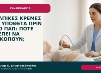 Κολπικές κρέμες και υπόθετα πριν από Παπ: πότε πρέπει να διακοπούν; Κολπικές κρέμες και υπόθετα πριν από Παπ: πότε πρέπει να διακοπούν; - Δρ. Ιωάννης Κ. Δημητρακόπουλος