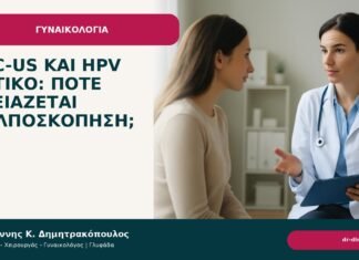ASC-US και HPV θετικό: πότε χρειάζεται κολποσκόπηση; ASC-US και HPV θετικό: πότε χρειάζεται κολποσκόπηση; - Δρ. Ιωάννης Κ. Δημητρακόπουλος