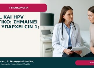 LSIL και HPV θετικό: σημαίνει ότι υπάρχει CIN 1; LSIL και HPV θετικό: σημαίνει ότι υπάρχει CIN 1; - Δρ. Ιωάννης Κ. Δημητρακόπουλος