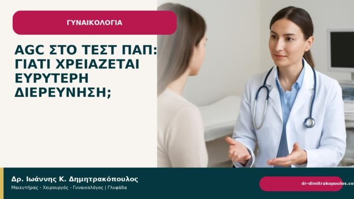 AGC στο τεστ Παπ: γιατί χρειάζεται ευρύτερη διερεύνηση; - Δρ. Ιωάννης Κ. Δημητρακόπουλος