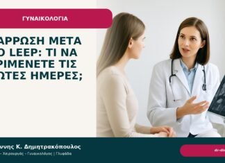 Ανάρρωση μετά από LEEP: τι να περιμένετε τις πρώτες ημέρες; - Δρ. Ιωάννης Κ. Δημητρακόπουλος