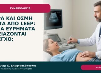 Υγρά και οσμή μετά από LEEP: ποια ευρήματα χρειάζονται έλεγχο; - Δρ. Ιωάννης Κ. Δημητρακόπουλος
