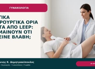 Θετικά χειρουργικά όρια μετά από LEEP: σημαίνουν ότι έμεινε βλάβη; Θετικά χειρουργικά όρια μετά από LEEP: σημαίνουν ότι έμεινε βλάβη; - Δρ. Ιωάννης Κ. Δημητρακόπουλος
