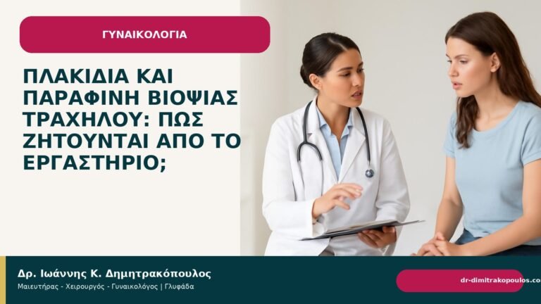 Πλακίδια και παραφίνη βιοψίας τραχήλου: πώς ζητούνται από το εργαστήριο; - Δρ. Ιωάννης Κ. Δημητρακόπουλος