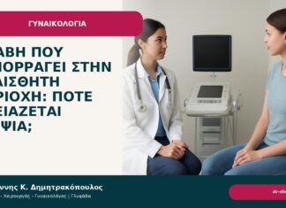 Βλάβη που αιμορραγεί στην ευαίσθητη περιοχή: πότε χρειάζεται βιοψία; - Δρ. Ιωάννης Κ. Δημητρακόπουλος
