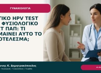 Θετικό HPV test και φυσιολογικό τεστ Παπ: τι σημαίνει αυτό το αποτέλεσμα; Θετικό HPV test και φυσιολογικό τεστ Παπ: τι σημαίνει αυτό το αποτέλεσμα; - Δρ. Ιωάννης Κ. Δημητρακόπουλος