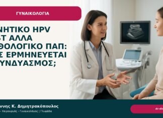 Αρνητικό HPV test αλλά παθολογικό Παπ: πώς ερμηνεύεται ο συνδυασμός; Αρνητικό HPV test αλλά παθολογικό Παπ: πώς ερμηνεύεται ο συνδυασμός; - Δρ. Ιωάννης Κ. Δημητρακόπουλος