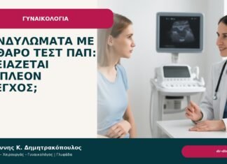Κονδυλώματα με καθαρό τεστ Παπ: χρειάζεται επιπλέον έλεγχος; Κονδυλώματα με καθαρό τεστ Παπ: χρειάζεται επιπλέον έλεγχος; - Δρ. Ιωάννης Κ. Δημητρακόπουλος