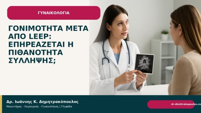 Γονιμότητα μετά από LEEP: επηρεάζεται η πιθανότητα σύλληψης; Γονιμότητα μετά από LEEP: επηρεάζεται η πιθανότητα σύλληψης; - Δρ. Ιωάννης Κ. Δημητρακόπουλος
