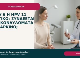 HPV 6 ή HPV 11 θετικό: συνδέεται με κονδυλώματα ή καρκίνο; - Δρ. Ιωάννης Κ. Δημητρακόπουλος