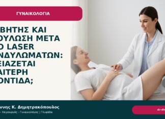 Διαβήτης και επούλωση μετά από laser κονδυλωμάτων: χρειάζεται ιδιαίτερη φροντίδα; Διαβήτης και επούλωση μετά από laser κονδυλωμάτων: χρειάζεται ιδιαίτερη φροντίδα; - Δρ. Ιωάννης Κ. Δημητρακόπουλος