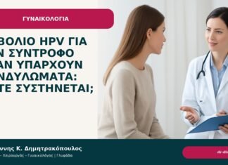 Εμβόλιο HPV για τον σύντροφο όταν υπάρχουν κονδυλώματα: πότε συστήνεται; Εμβόλιο HPV για τον σύντροφο όταν υπάρχουν κονδυλώματα: πότε συστήνεται; - Δρ. Ιωάννης Κ. Δημητρακόπουλος