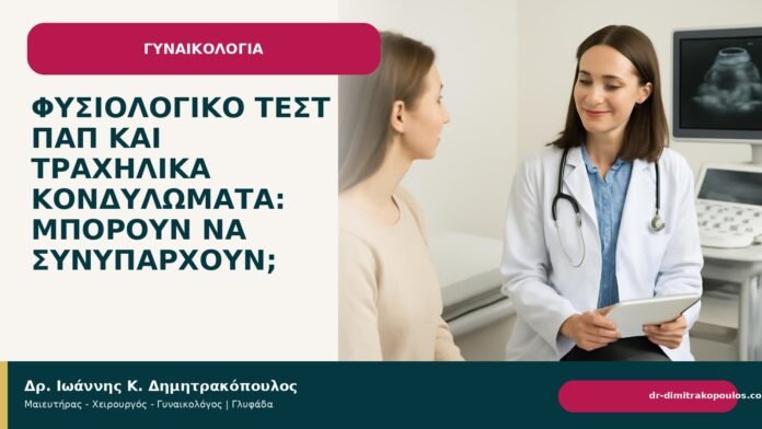 Φυσιολογικό τεστ Παπ και τραχηλικά κονδυλώματα: μπορούν να συνυπάρχουν; - Δρ. Ιωάννης Κ. Δημητρακόπουλος