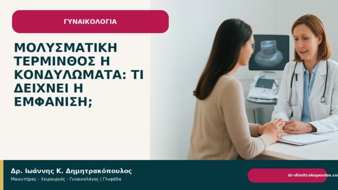 Μολυσματική τέρμινθος ή κονδυλώματα: τι δείχνει η εμφάνιση; Μολυσματική τέρμινθος ή κονδυλώματα: τι δείχνει η εμφάνιση; - Δρ. Ιωάννης Κ. Δημητρακόπουλος