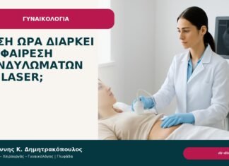 Πόση ώρα διαρκεί η αφαίρεση κονδυλωμάτων με laser; - Δρ. Ιωάννης Κ. Δημητρακόπουλος