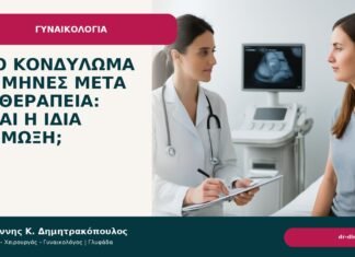 Νέο κονδύλωμα έξι μήνες μετά τη θεραπεία: είναι η ίδια λοίμωξη; Νέο κονδύλωμα έξι μήνες μετά τη θεραπεία: είναι η ίδια λοίμωξη; - Δρ. Ιωάννης Κ. Δημητρακόπουλος