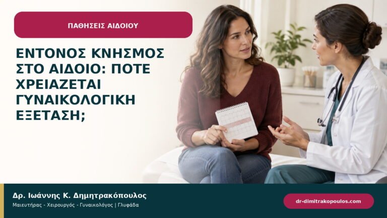 Έντονος κνησμός στο αιδοίο: πότε χρειάζεται γυναικολογική εξέταση;