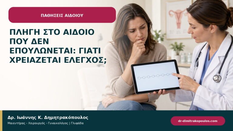 Πληγή στο αιδοίο που δεν επουλώνεται: γιατί χρειάζεται έλεγχος;