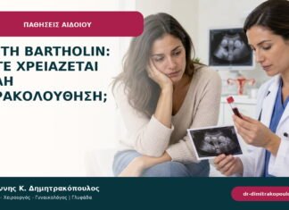 Κύστη Bartholin: πότε χρειάζεται απλή παρακολούθηση; Κύστη Bartholin: πότε χρειάζεται απλή παρακολούθηση;