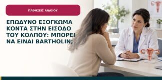 Επώδυνο εξόγκωμα κοντά στην είσοδο του κόλπου: μπορεί να είναι Bartholin;