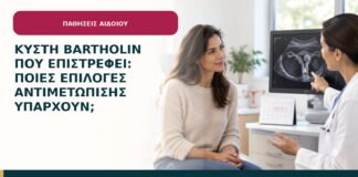 Κύστη Bartholin που επιστρέφει: ποιες επιλογές αντιμετώπισης υπάρχουν;