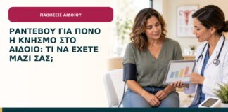 Ραντεβού για πόνο ή κνησμό στο αιδοίο: τι να έχετε μαζί σας;