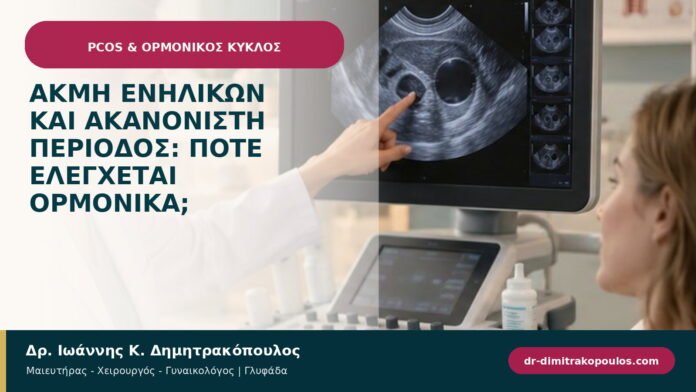 Ακμή ενηλίκων και ακανόνιστη περίοδος: πότε ελέγχεται ορμονικά; Ακμή ενηλίκων και ακανόνιστη περίοδος: πότε ελέγχεται ορμονικά;