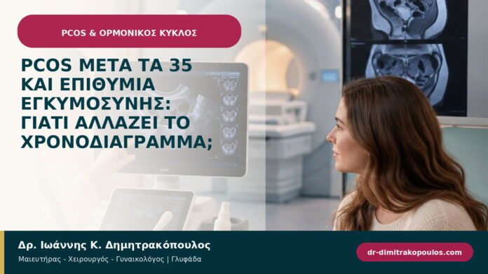 PCOS μετά τα 35 και επιθυμία εγκυμοσύνης: γιατί αλλάζει το χρονοδιάγραμμα;