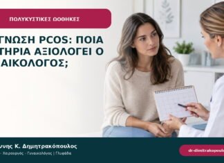 Διάγνωση PCOS: ποια κριτήρια αξιολογεί ο γυναικολόγος; Διάγνωση PCOS: ποια κριτήρια αξιολογεί ο γυναικολόγος;