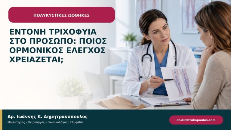 Έντονη τριχοφυΐα στο πρόσωπο: ποιος ορμονικός έλεγχος χρειάζεται;