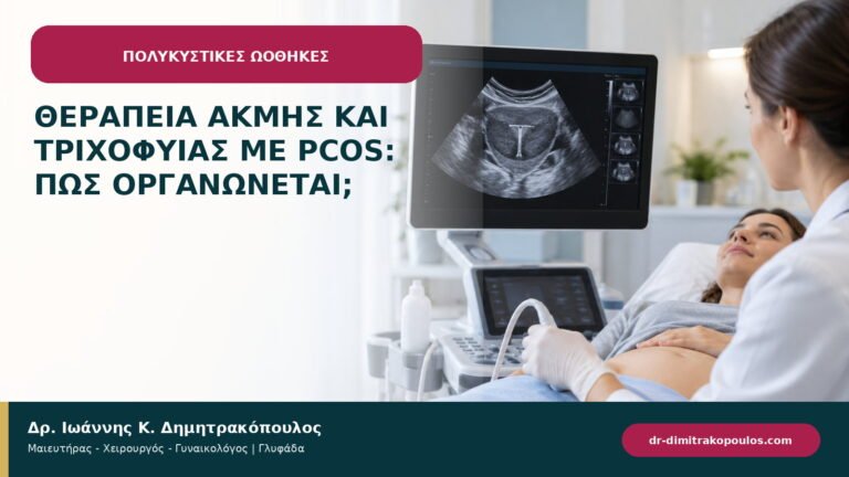 Θεραπεία ακμής και τριχοφυΐας με PCOS: πώς οργανώνεται;