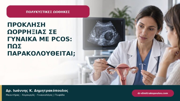 Πρόκληση ωορρηξίας σε γυναίκα με PCOS: πώς παρακολουθείται;