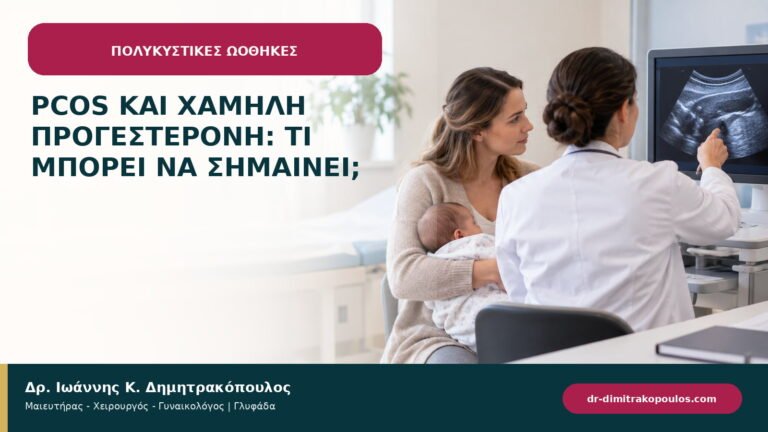 PCOS και χαμηλή προγεστερόνη: τι μπορεί να σημαίνει;