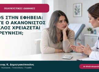 PCOS στην εφηβεία: πότε ο ακανόνιστος κύκλος χρειάζεται διερεύνηση; PCOS στην εφηβεία: πότε ο ακανόνιστος κύκλος χρειάζεται διερεύνηση;