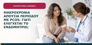 Μακροχρόνια απουσία περιόδου με PCOS: γιατί ελέγχεται το ενδομήτριο;