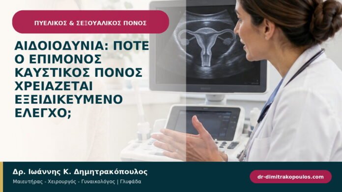 Αιδοιοδυνία: πότε ο επίμονος καυστικός πόνος χρειάζεται εξειδικευμένο έλεγχο; Αιδοιοδυνία: πότε ο επίμονος καυστικός πόνος χρειάζεται εξειδικευμένο έλεγχο;