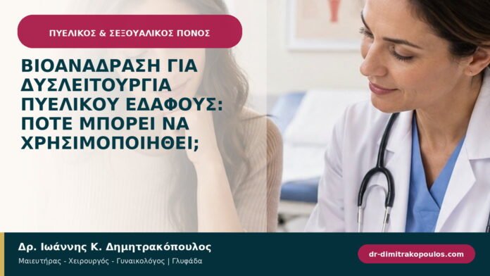 Βιοανάδραση για δυσλειτουργία πυελικού εδάφους: πότε μπορεί να χρησιμοποιηθεί;