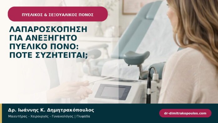 Λαπαροσκόπηση για ανεξήγητο πυελικό πόνο: πότε συζητείται; Λαπαροσκόπηση για ανεξήγητο πυελικό πόνο: πότε συζητείται;