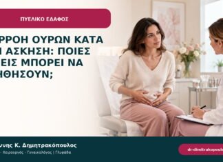 Διαρροή ούρων κατά την άσκηση: ποιες λύσεις μπορεί να βοηθήσουν;