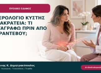 Ημερολόγιο κύστης για ακράτεια: τι καταγράφω πριν από το ραντεβού;