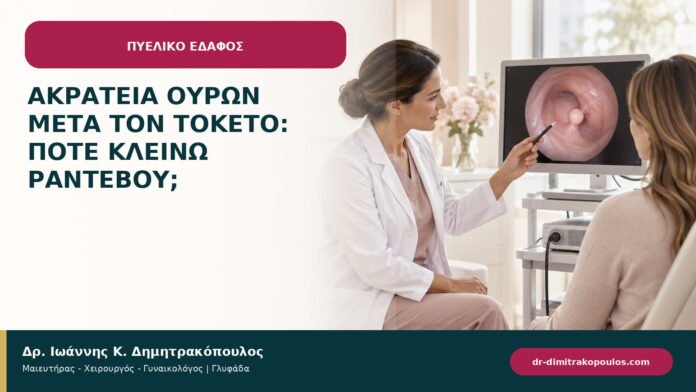 Ακράτεια ούρων μετά τον τοκετό: πότε κλείνω ραντεβού; Ακράτεια ούρων μετά τον τοκετό: πότε κλείνω ραντεβού;